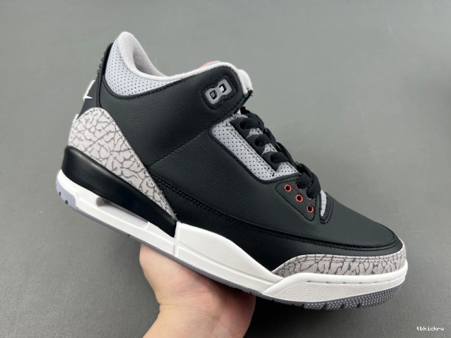 Rep TBkick Jordan DN3707-010 Black Cement 3 Air 0801